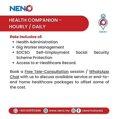 NENO Health Companion (Hourly / Daily)